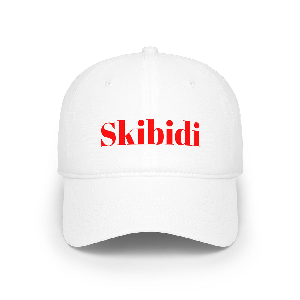 Skibidi Embroidered Baseball Cap